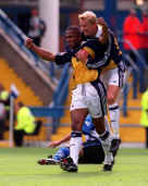 Les celebrates with Steffen